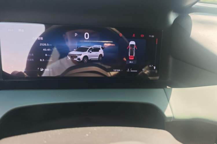 Used Geely Auto Haoyue L 2024 2.0T DCT Prestige Version Odometer Close Up