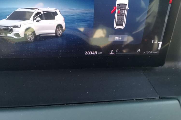 Used Geely Auto Haoyue L 2024 2.0T DCT Prestige Version Odometer Close Up