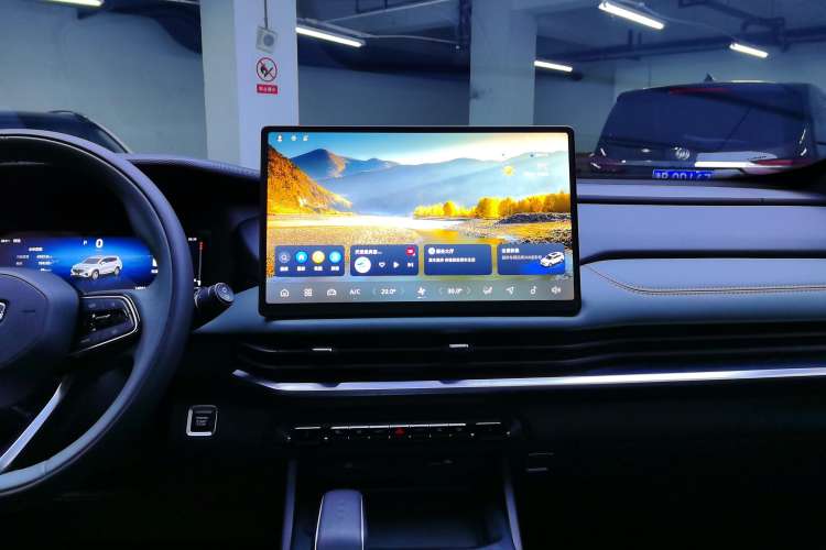 Used Geely Auto Haoyue L 2024 2.0T DCT Prestige Version Audio And AC Panel