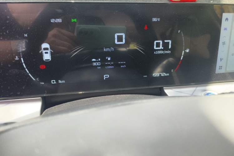 Used Geely Auto Haoyue PRO 2024 1.5T DCT Zongheng+ Odometer Close Up