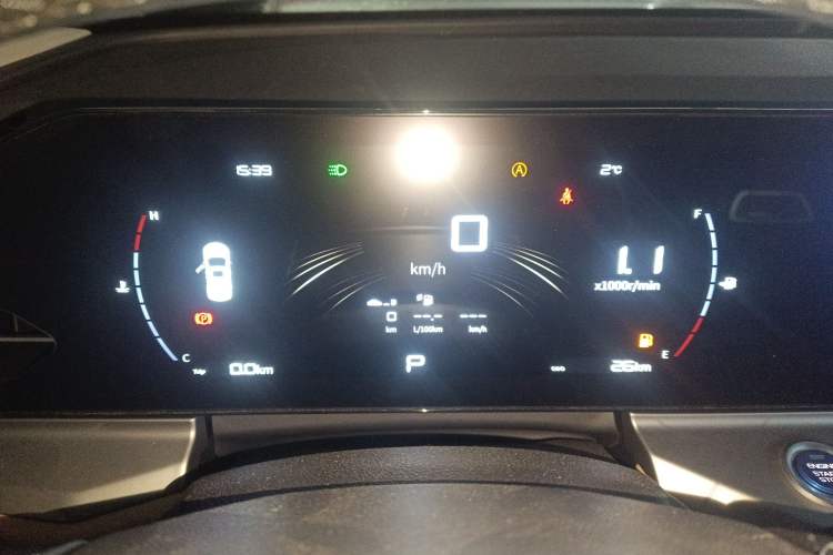 Used Geely Auto Haoyue PRO 2024 1.5T DCT Crosswise Edition Instrument Cluster