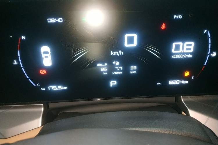 Used Geely Auto Haoyue PRO 2024 1.5T DCT Crosswise Edition Instrument Cluster