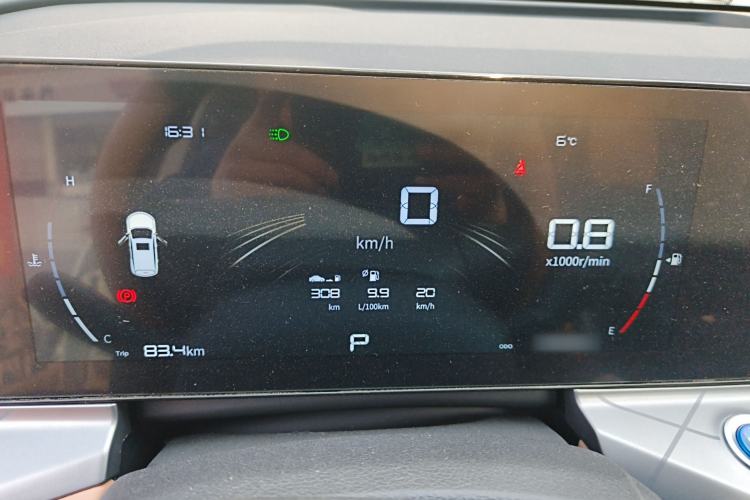 Used Geely Auto Haoyue PRO 2024 1.5T DCT Crosswise Edition Instrument Cluster
