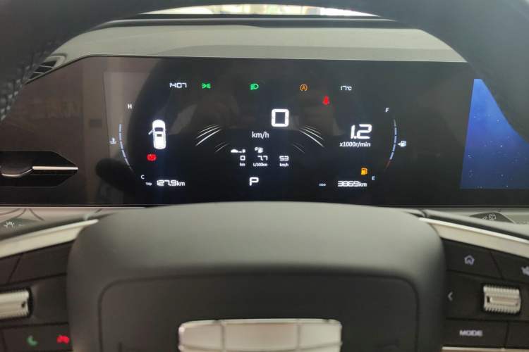 Used Geely Auto Haoyue PRO 2024 1.5T DCT Zongheng+ Odometer Close Up