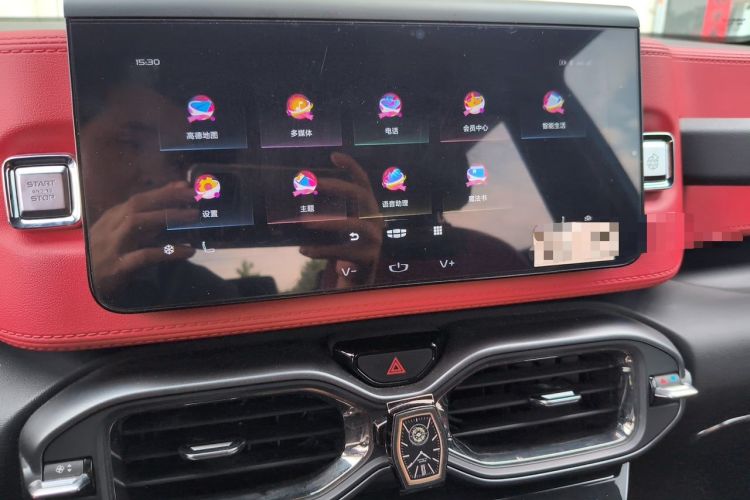 Used Geely Auto icon 2020 1.5TD i9 BSG Audio And AC Panel
