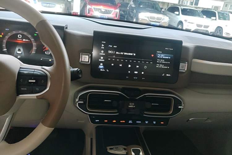 Used Geely Auto icon 2020 300T Galaxy Limited Edition Audio And AC Panel