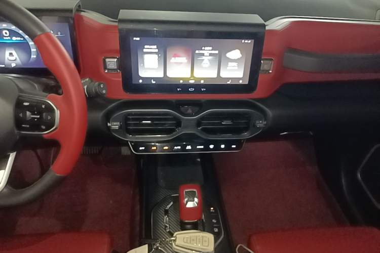 Used Geely Auto icon 2020 1.5TD i9 BSG Audio And AC Panel