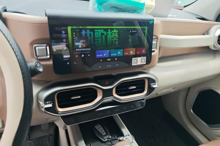 Used Geely Auto icon 2020 1.5TD i9 Audio And AC Panel