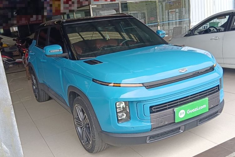 Used Geely Auto icon 2020 1.5TD i9 BSG Front Right 45 Deg