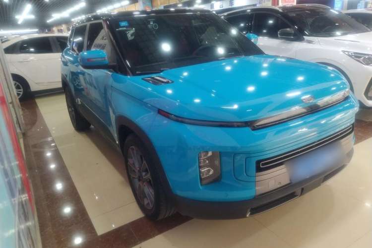 Used Geely Auto icon 2020 1.5TD i9 BSG Front Right 45 Deg