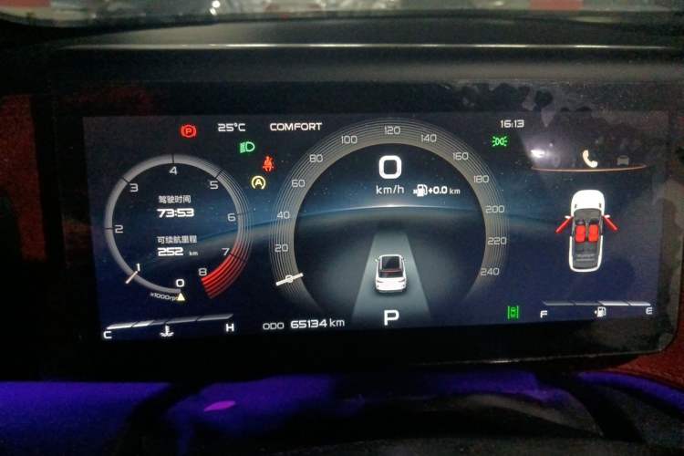 Used Geely Auto icon 2020 1.5TD i9 BSG Instrument Cluster