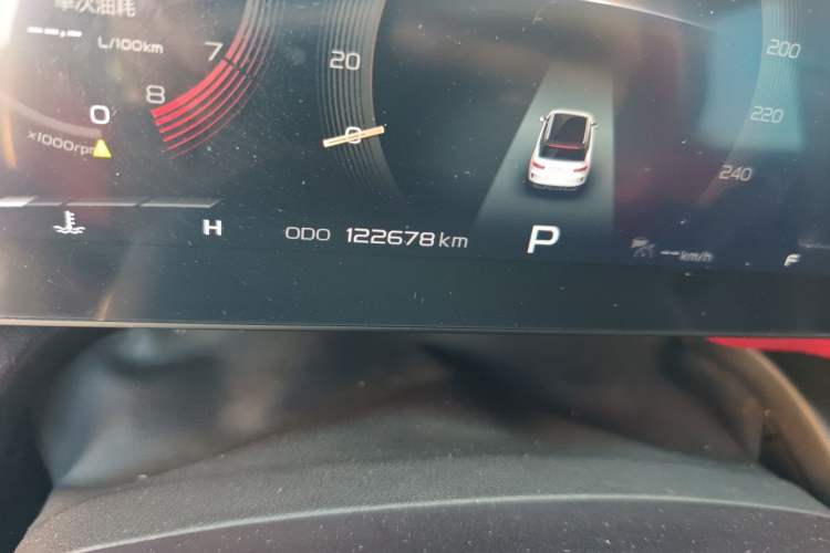 Used Geely Auto icon 2020 1.5TD i9 BSG Odometer Close Up