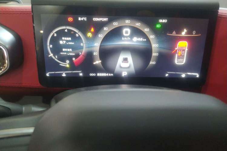 Used Geely Auto icon 2020 1.5TD i9 BSG Odometer Close Up