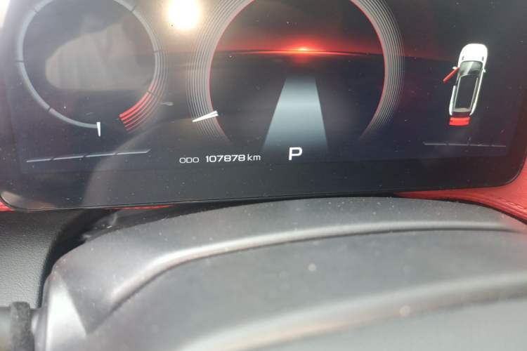 Used Geely Auto icon 2020 1.5TD i9 BSG Odometer Close Up