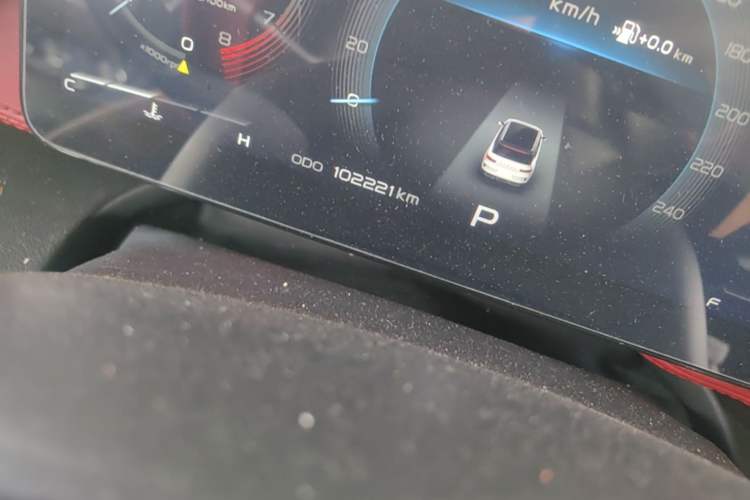 Used Geely Auto icon 2020 1.5TD i9 BSG Odometer Close Up
