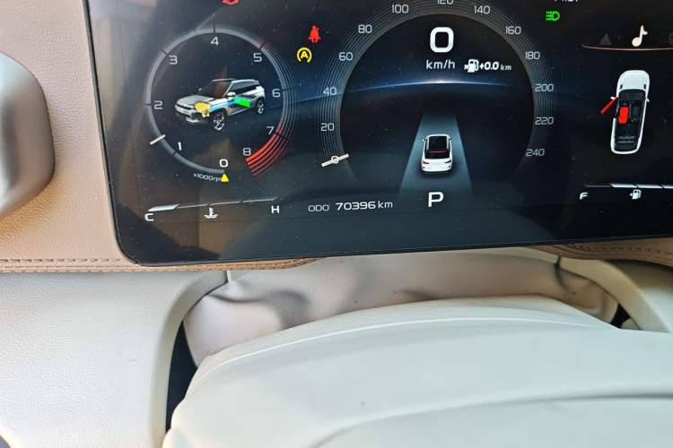 Used Geely Auto icon 2020 1.5TD i9 BSG Odometer Close Up