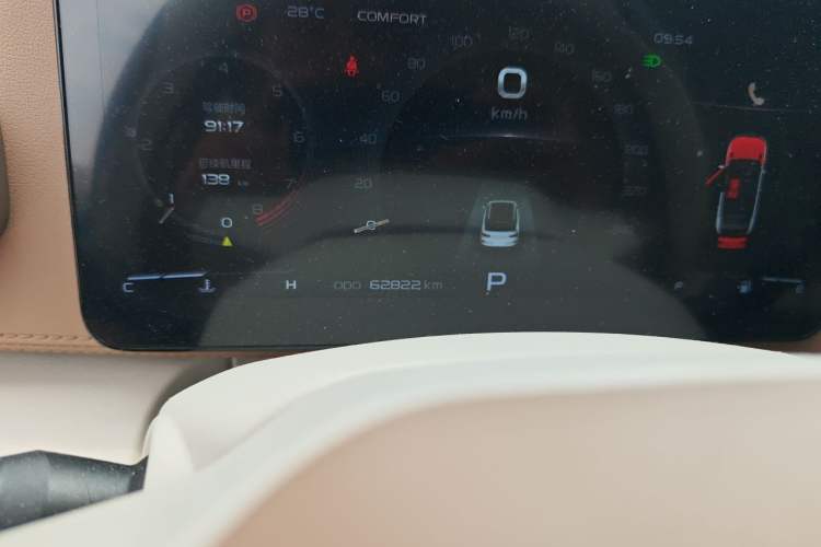 Used Geely Auto icon 2020 1.5TD i9 Odometer Close Up
