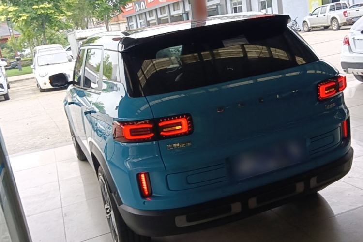 Used Geely Auto icon 2020 1.5TD i9 BSG Rear Left 45 Deg