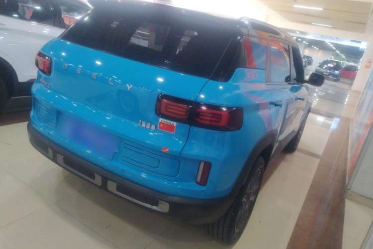 Used Geely Auto icon 2020 1.5TD i9 BSG Rear Right 45 Deg