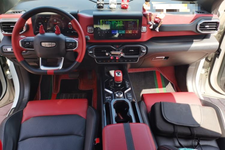 Used Geely Auto icon 2020 300T Galaxy Limited Edition Center Console