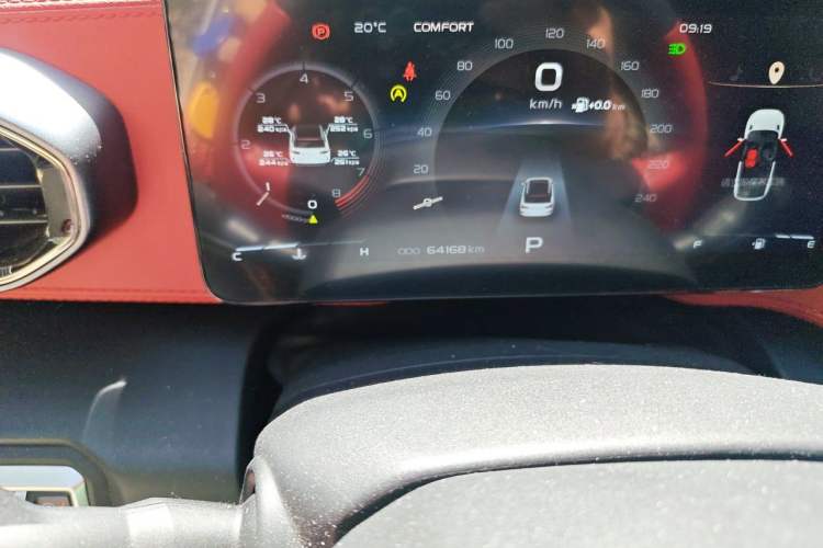 Used Geely Auto icon 2020 1.5TD i9 BSG Odometer Close Up