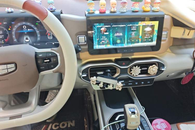 Used Geely Auto icon 2020 1.5TD i9 BSG Audio And AC Panel