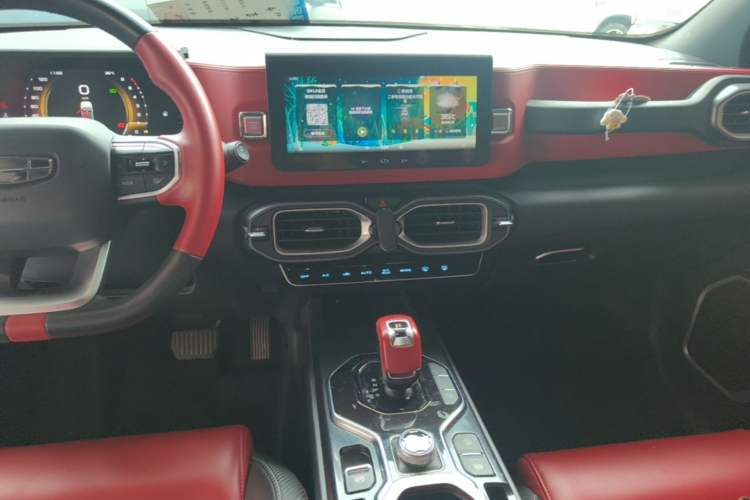 Used Geely Auto icon 2020 1.5TD i6 BSG Audio And AC Panel