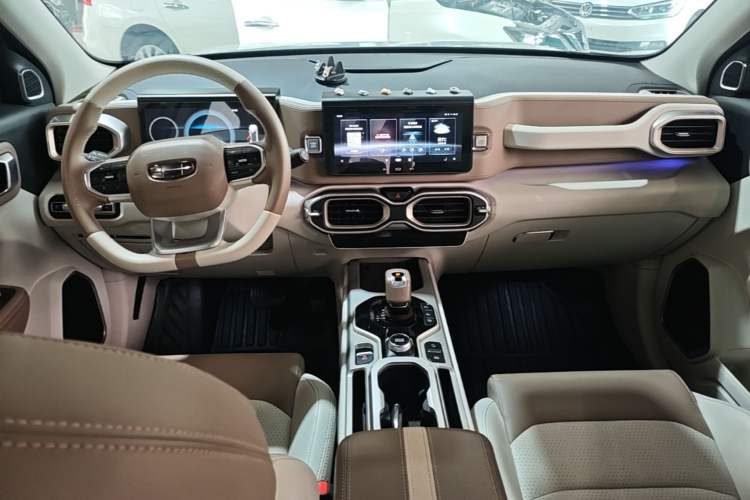 Used Geely Auto icon 2020 300T Galaxy Limited Edition Center Console