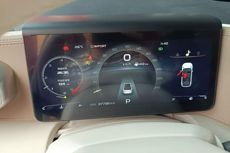 Used Geely Auto icon 2020 1.5TD i9 BSG Instrument Cluster