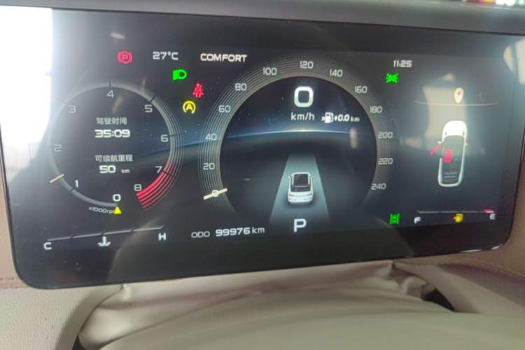 Used Geely Auto icon 2020 300T Galaxy Limited Edition Instrument Cluster