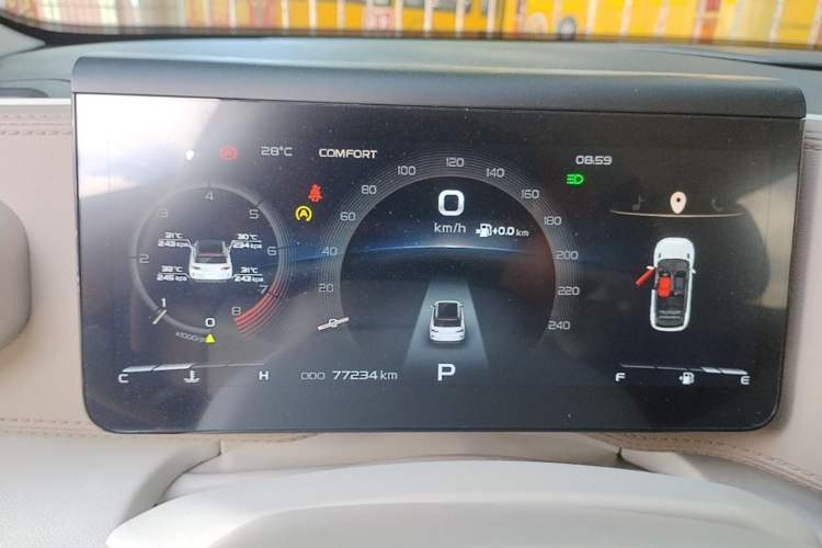 Used Geely Auto icon 2020 300T Galaxy Limited Edition Instrument Cluster