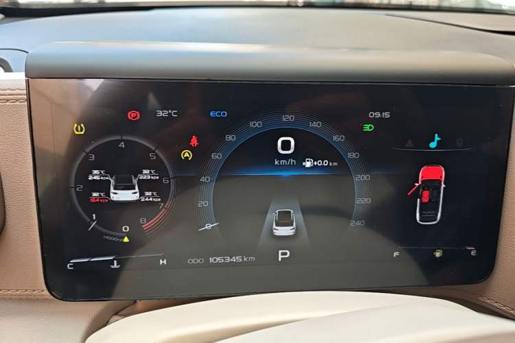 Used Geely Auto icon 2020 300T Galaxy Limited Edition Instrument Cluster