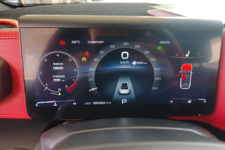 Used Geely Auto icon 2020 1.5TD i9 BSG Instrument Cluster
