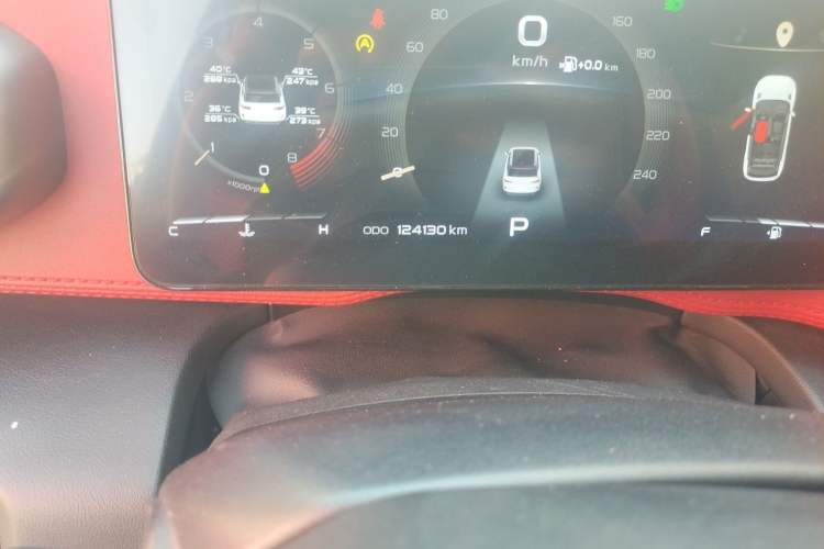 Used Geely Auto icon 2020 1.5TD i9 BSG Odometer Close Up