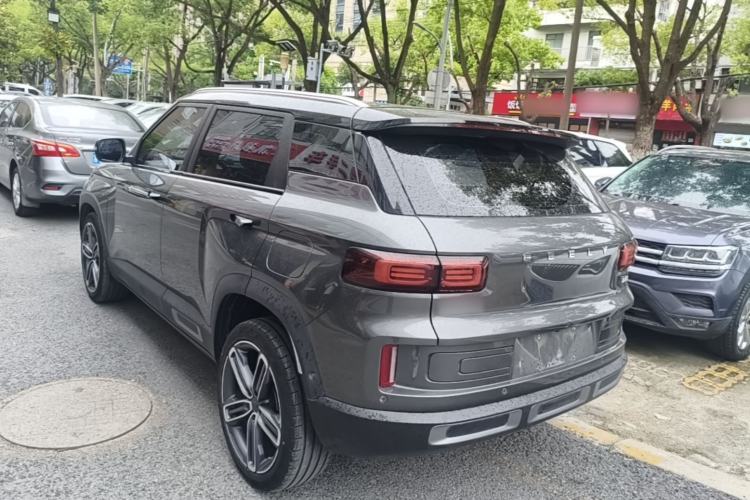 Used Geely Auto icon 2020 1.5TD i9 BSG Rear Left 45 Deg