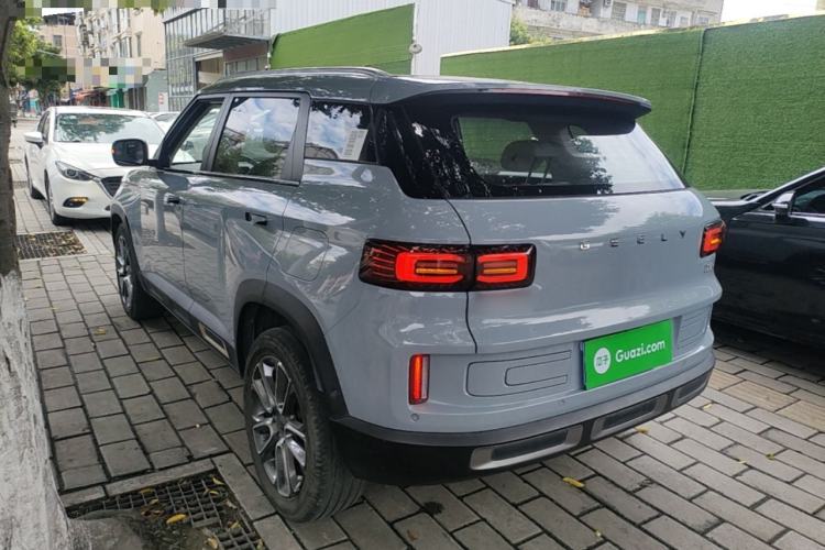 Used Geely Auto icon 2020 1.5TD i9 Rear Left 45 Deg