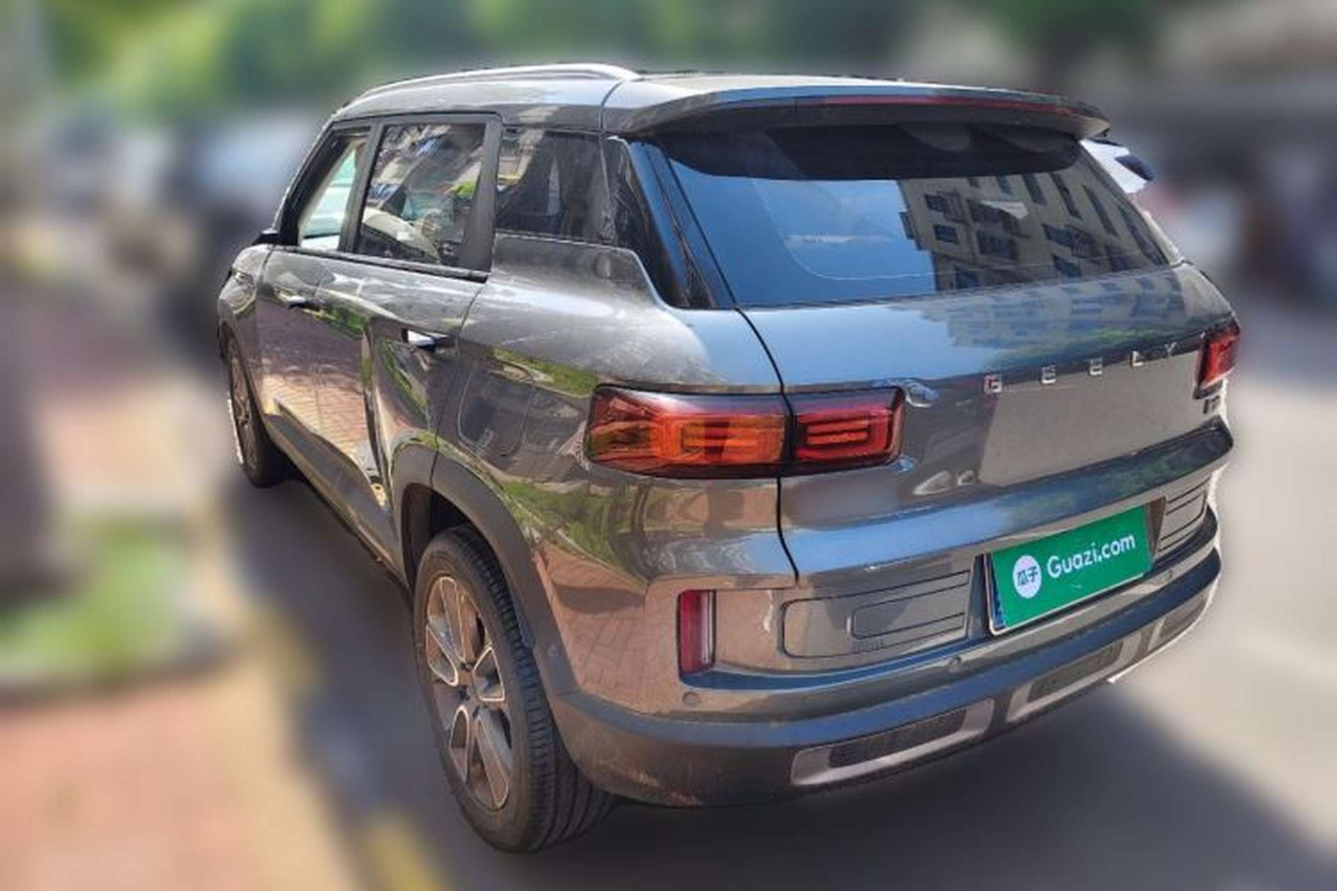 Used Geely Auto icon 2020 1.5TD i9 BSG Rear Left 45 Deg