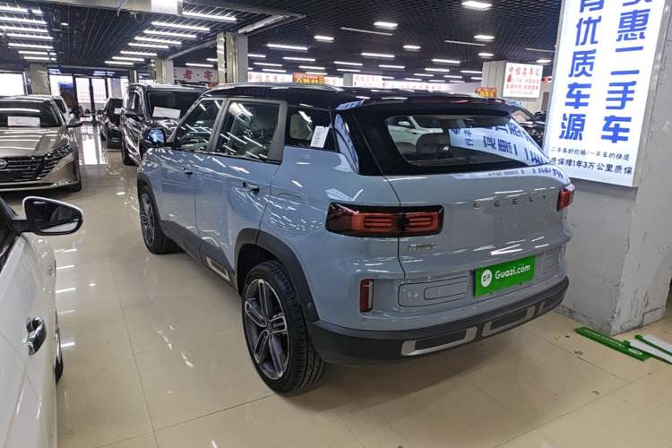 Used Geely Auto icon 2020 1.5TD i9 BSG Rear Left 45 Deg