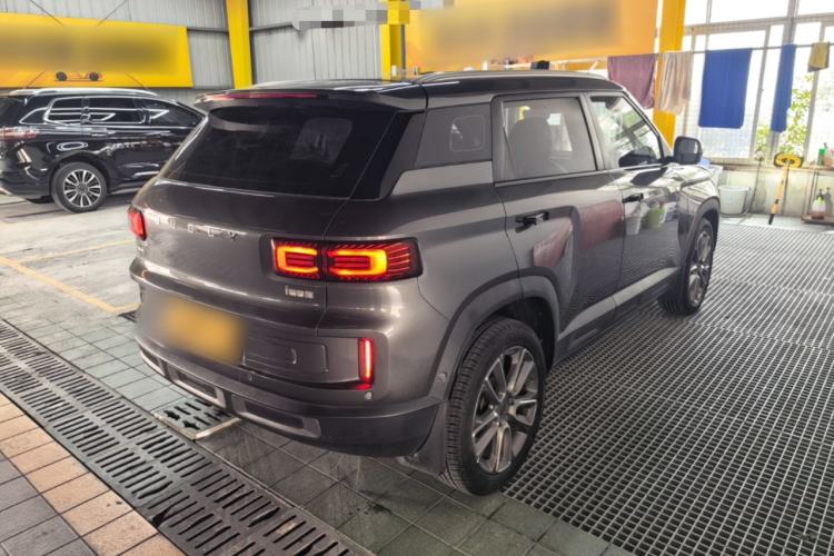 Used Geely Auto icon 2020 1.5TD i9 BSG Rear Right 45 Deg