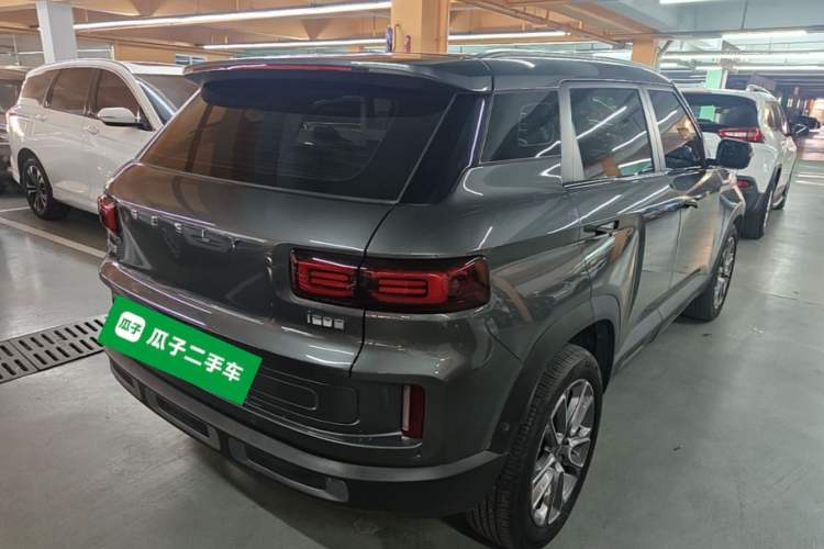 Used Geely Auto icon 2020 1.5TD i9 BSG Rear Right 45 Deg
