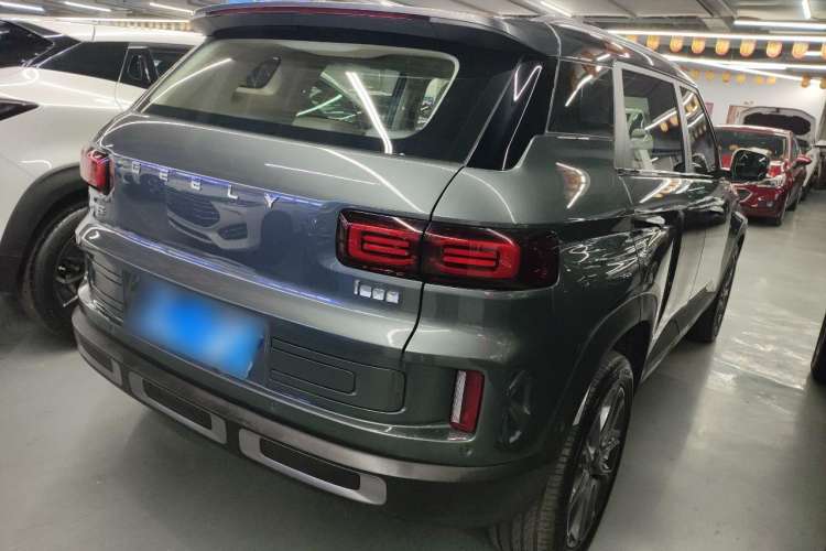 Used Geely Auto icon 2020 1.5TD i9 BSG Rear Right 45 Deg