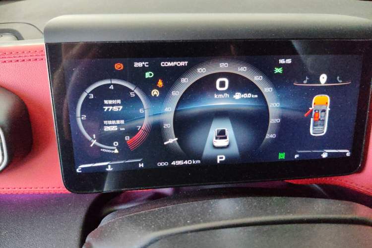 Used Geely Auto icon 2020 1.5TD i9 BSG Instrument Cluster