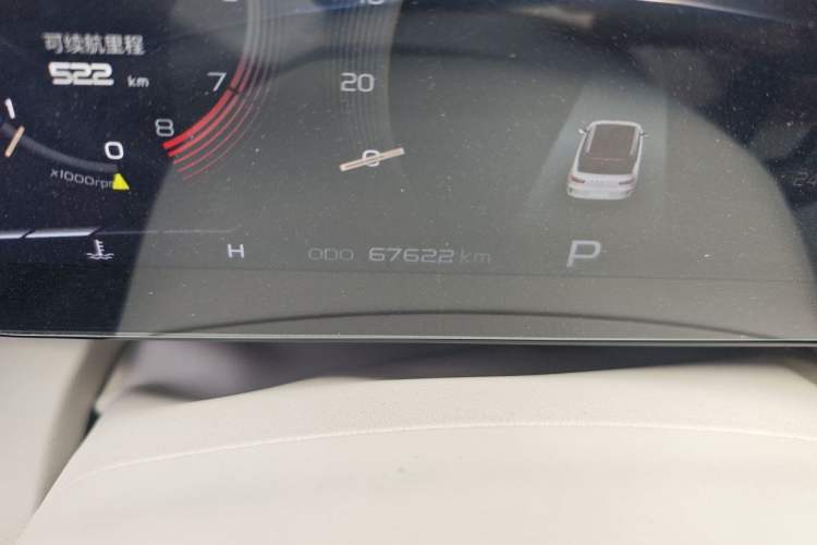 Used Geely Auto icon 2020 1.5TD i9 BSG Odometer Close Up