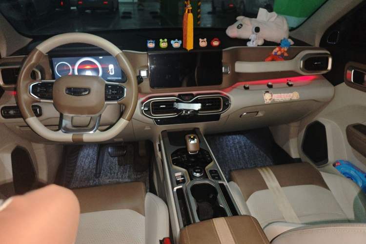 Used Geely Auto icon 2020 300T Galaxy Limited Edition Center Console