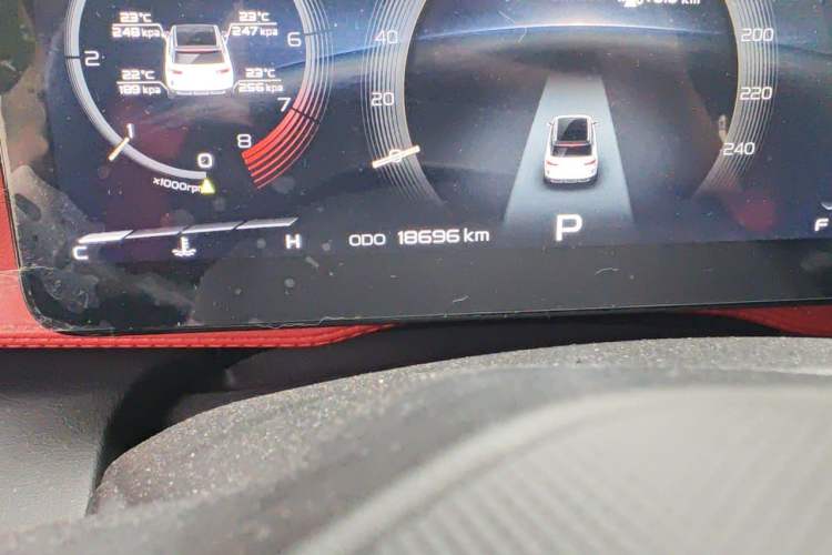 Used Geely Auto icon 2020 1.5TD i9 BSG Odometer Close Up