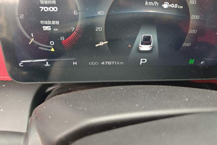Used Geely Auto icon 2020 1.5TD i9 BSG Odometer Close Up
