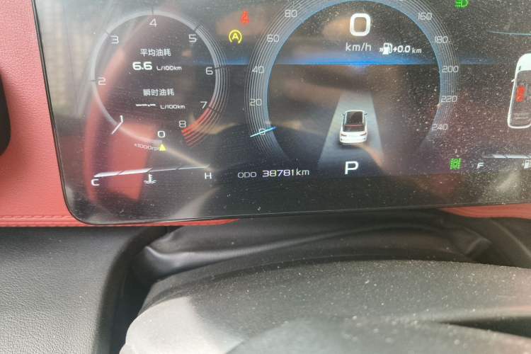 Used Geely Auto icon 2020 1.5TD i9 BSG Odometer Close Up