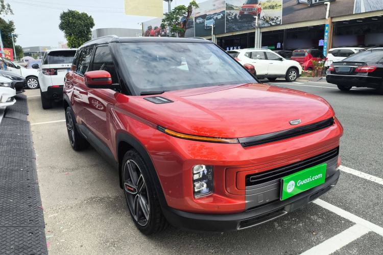 Used Geely Auto icon 2020 1.5TD i9 BSG Front Right 45 Deg