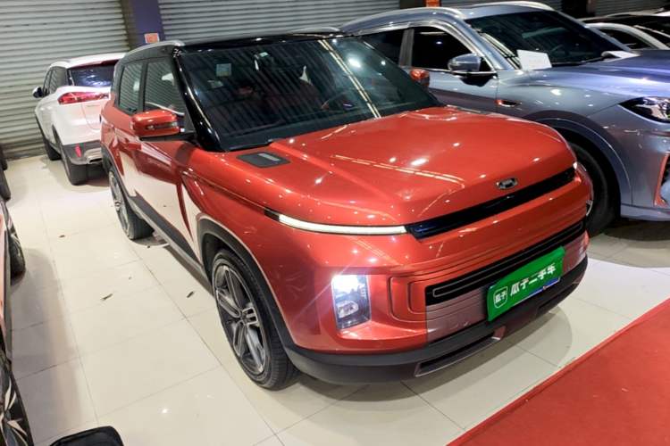 Used Geely Auto icon 2020 1.5TD i9 BSG Front Right 45 Deg