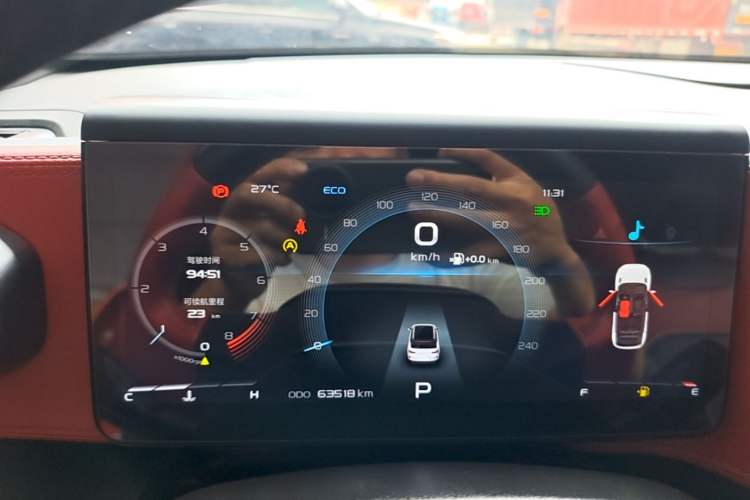 Used Geely Auto icon 2020 1.5TD i9 BSG Instrument Cluster
